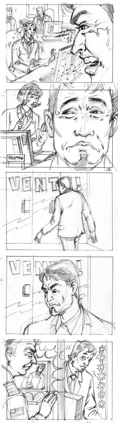 scenario maquette
