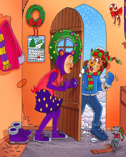 Une surprise pour le pere Noel